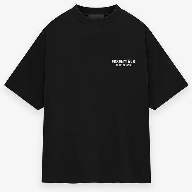 FEAR OF GOD ESSENTIALS LOGO JERSERY CREWNECK TEE