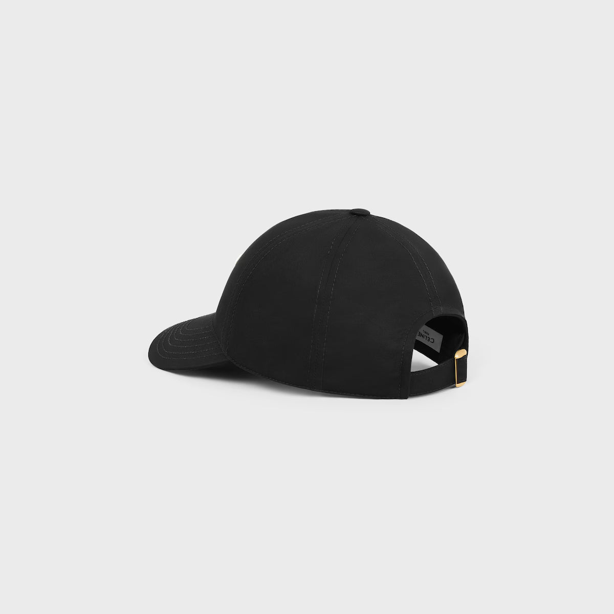 CELINE TRIOMPHE BASEBALL CAP IN COTTON (BLACK)
