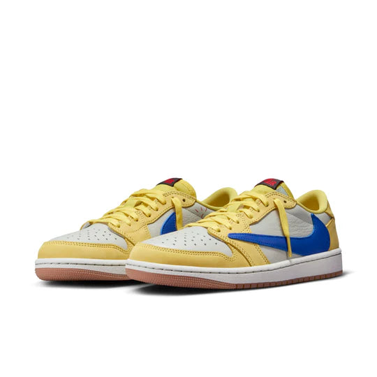 NIKE JORDAN 1 TRAVIS SCOTT RETRO LOW OG WMS "CANARY" (DZ4137-700)