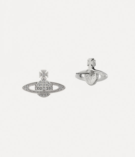 VIVIENNE WESTWOOD MINI BAS RELIEF EARRINGS