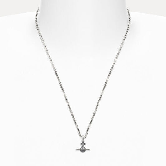 VIVIENNE WESTWOOD MAN NEW PETITE ORB PENDANT NECKLACE(630203A1-02Q137)