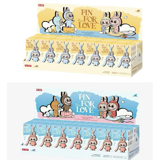 POP MART LABUBU 4.0 THE MONSTER PIN FO RLOVE SERIES VINYL PLUSH PENDENT