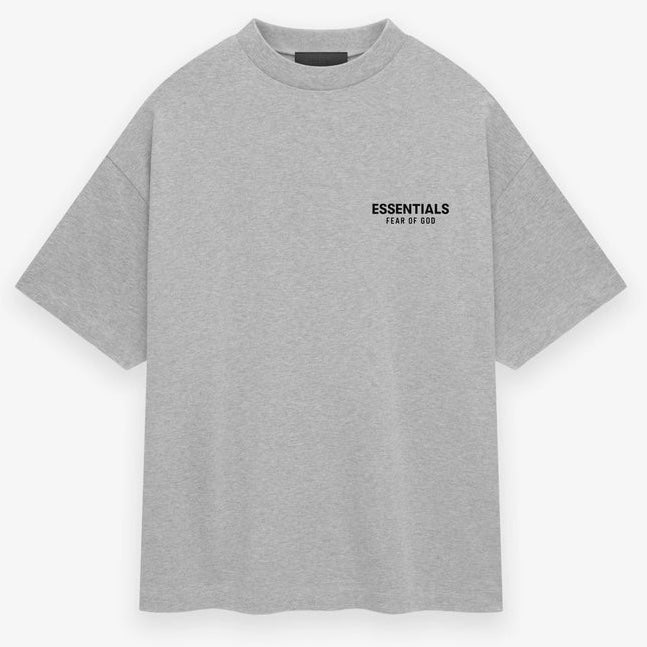 FEAR OF GOD ESSENTIALS LOGO JERSERY CREWNECK TEE