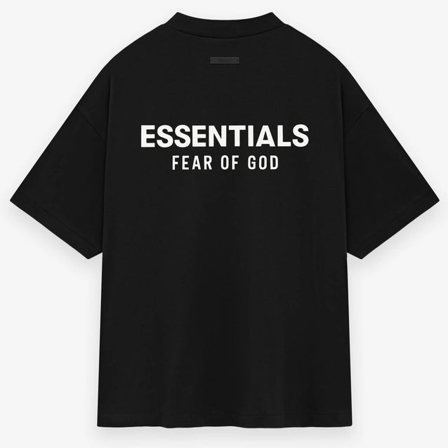 FEAR OF GOD ESSENTIALS LOGO JERSERY CREWNECK TEE