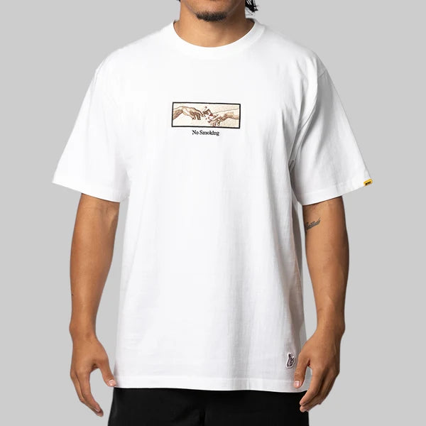FR2 EMBROIDERY NO SMOKING ART TEE FRC3927