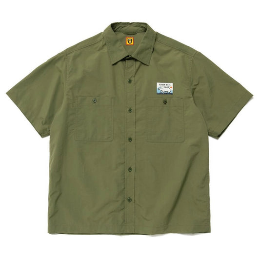 HUMAN MADE 23SS BEAR CAMPING SHIRT(HM25SH012)