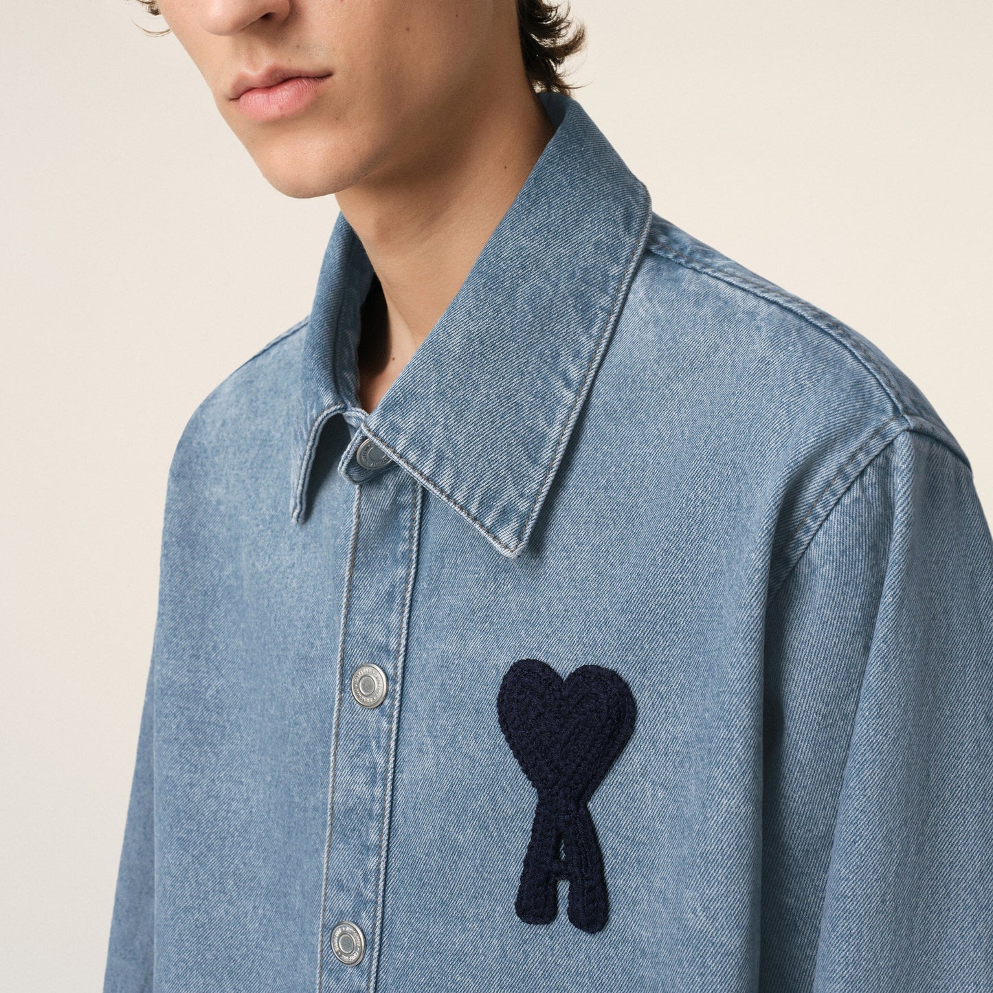 AMI PARIS AMI DE COEUR OVERSHIRT