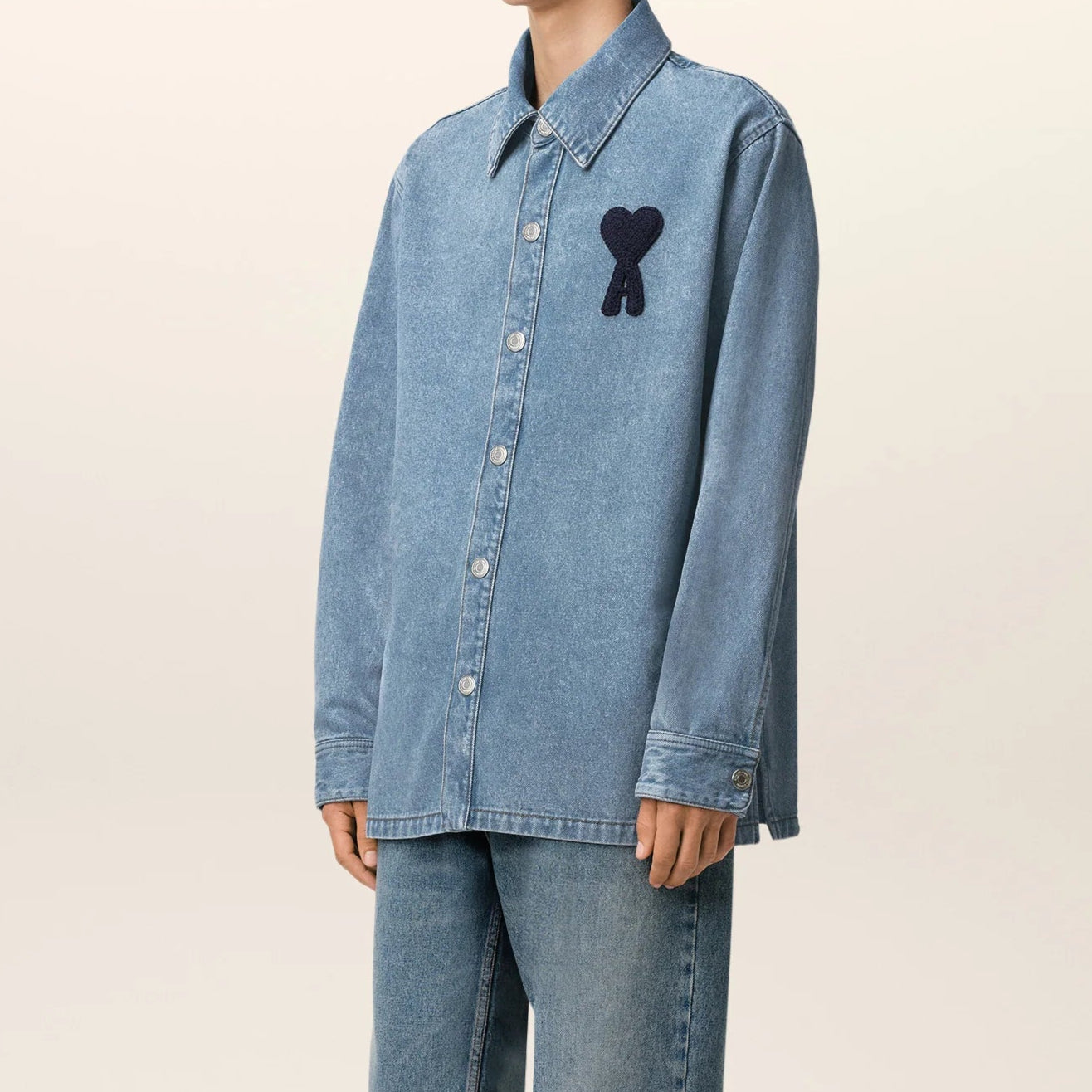 AMI PARIS AMI DE COEUR OVERSHIRT