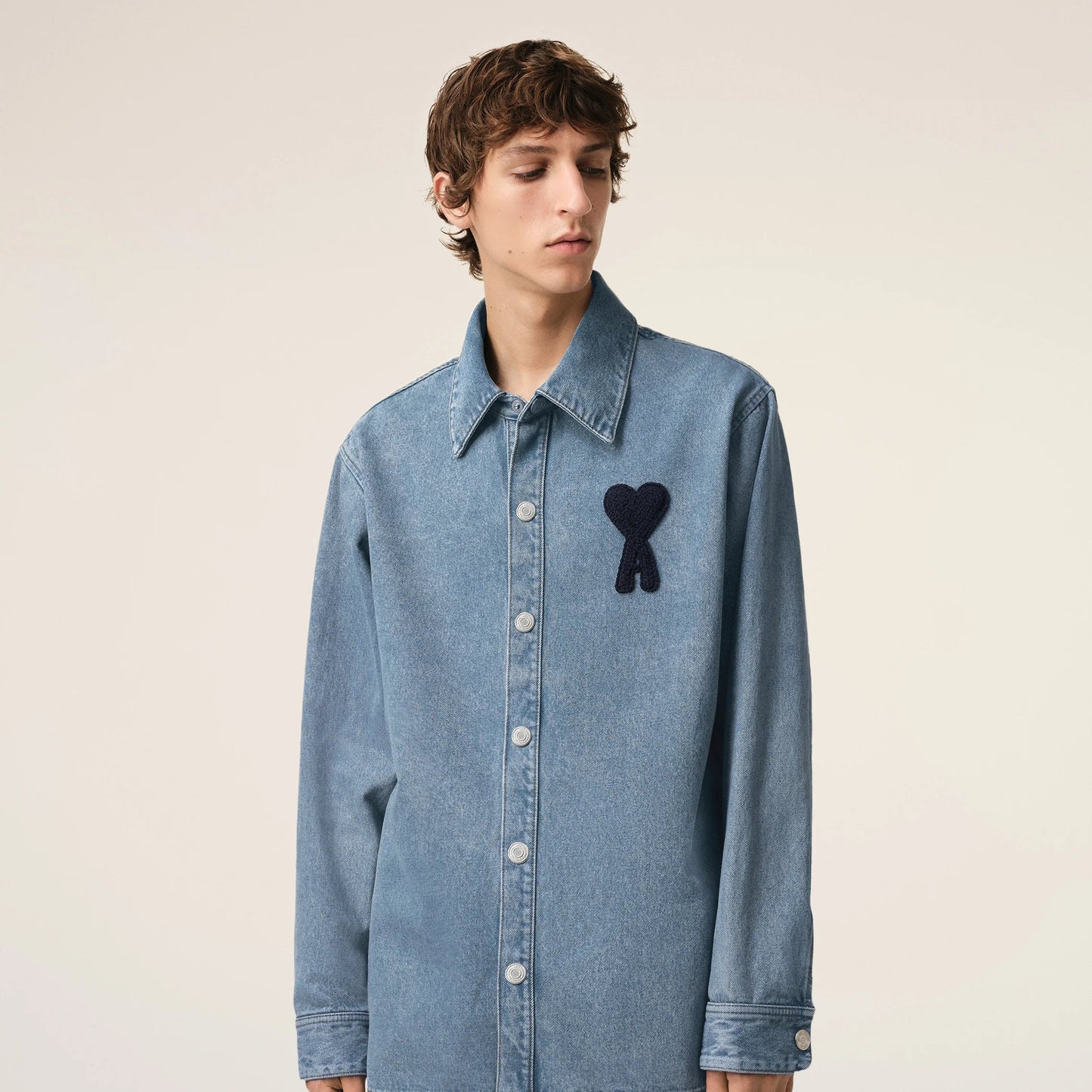 AMI PARIS AMI DE COEUR OVERSHIRT