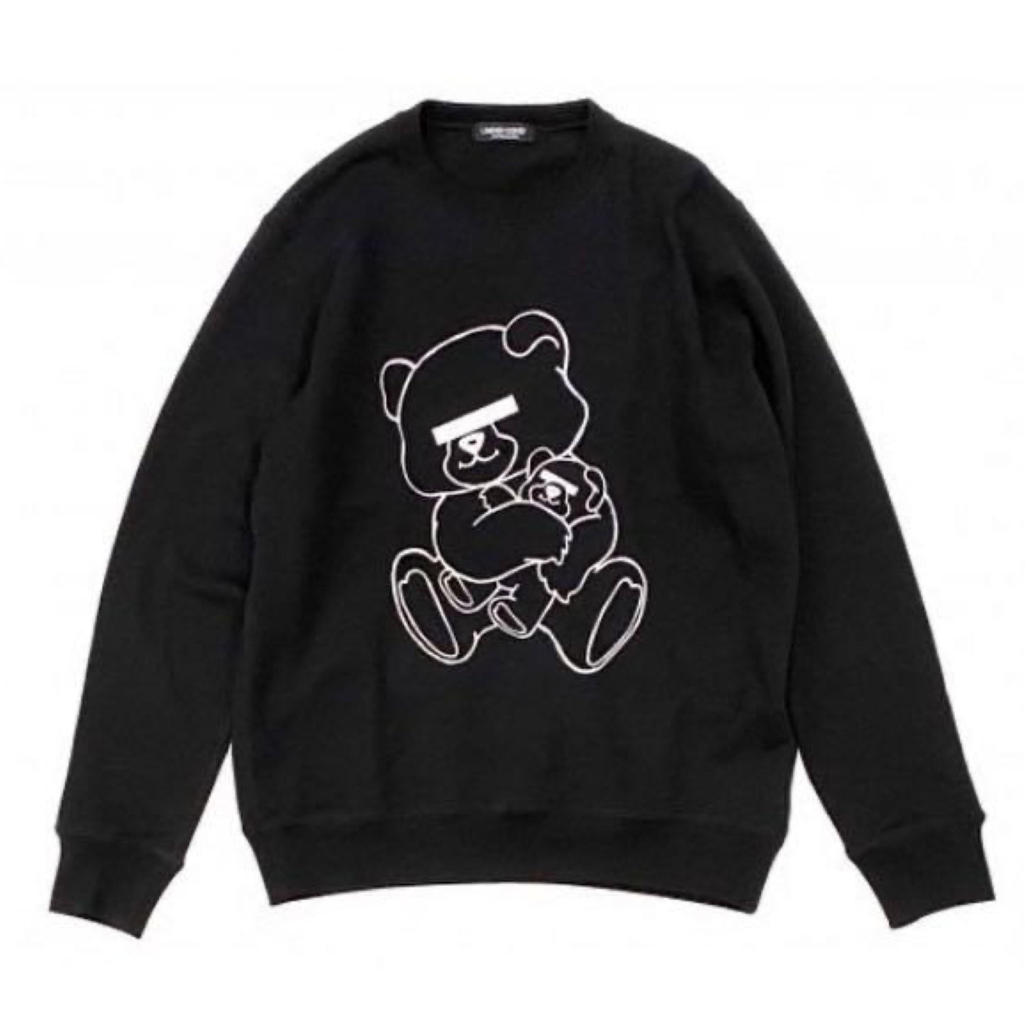 UNDERCOVER TEDDY BEAR CREWNECK BLACK (UBOC4801-2)