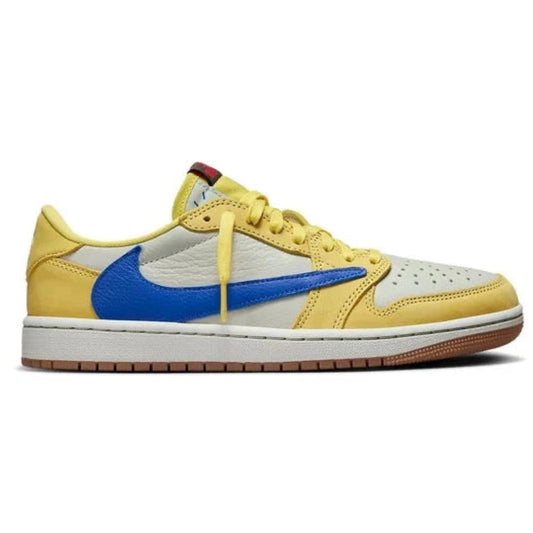 NIKE JORDAN 1 TRAVIS SCOTT RETRO LOW OG WMS "CANARY" (DZ4137-700)