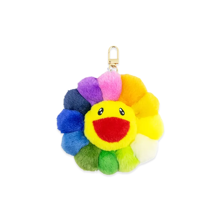 村上隆-TAKASHI MURAKAMI FLOWER PLUSH MASCOT KEYCHAIN