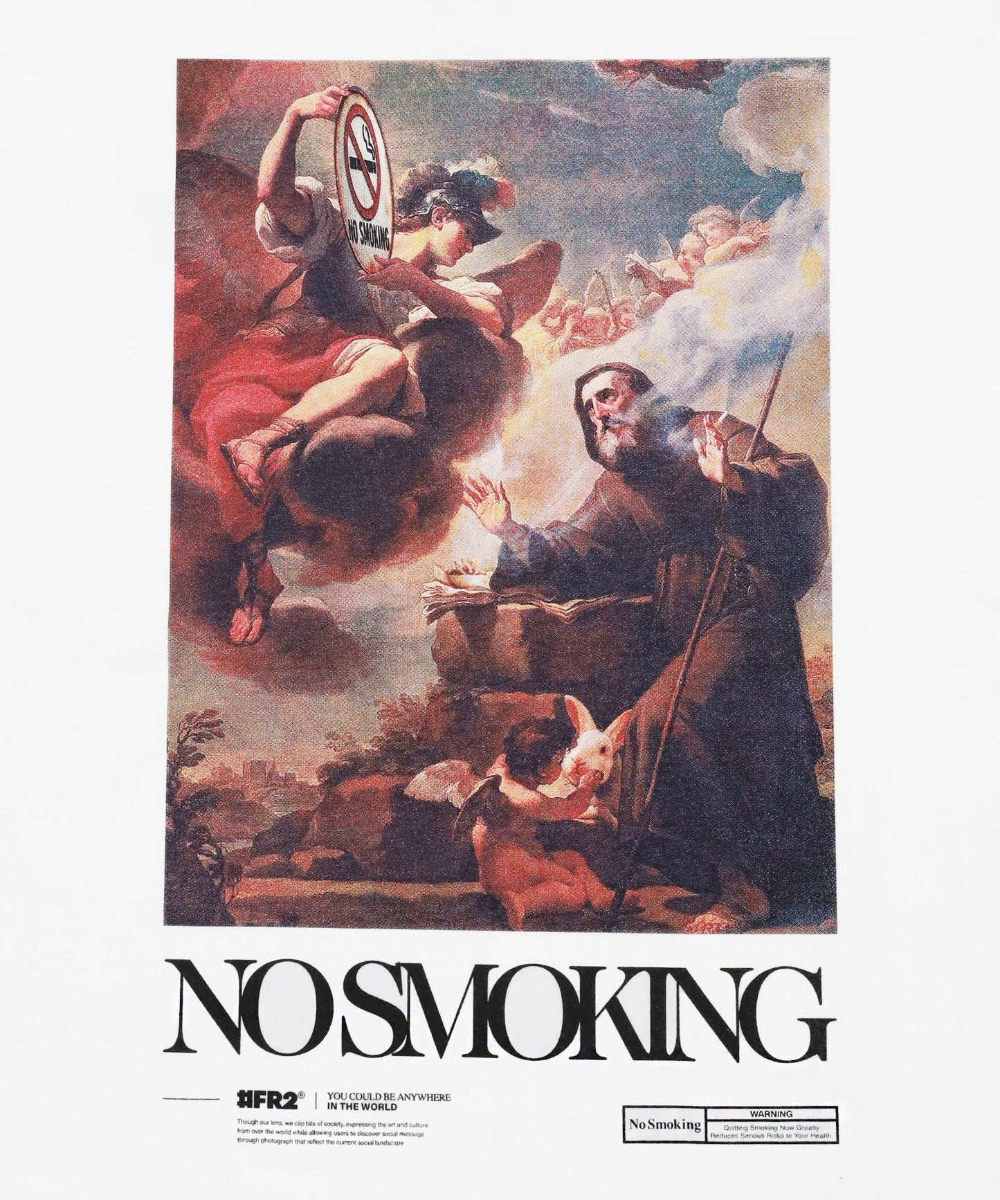 FR2 NO SMOKING ART TEE FRC3702
