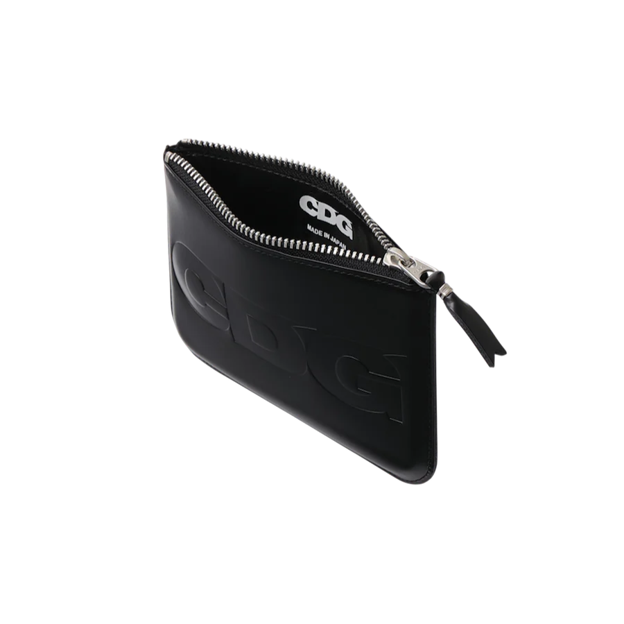 COMME DES GARCONS CDG EMBOSSED LOGO WALLET