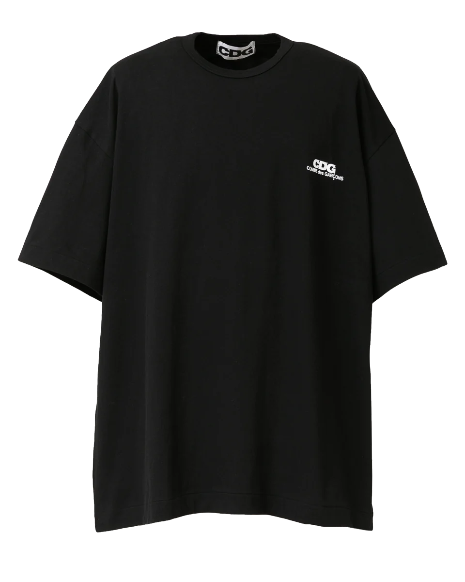 COMME DES GARCONS CDG SMALL LOGO OVERSIZED TEE (SZ-T057-051)