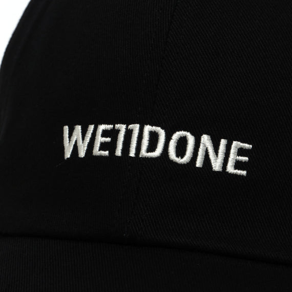 WE11DONE BASIC SMALL LOGO CAP