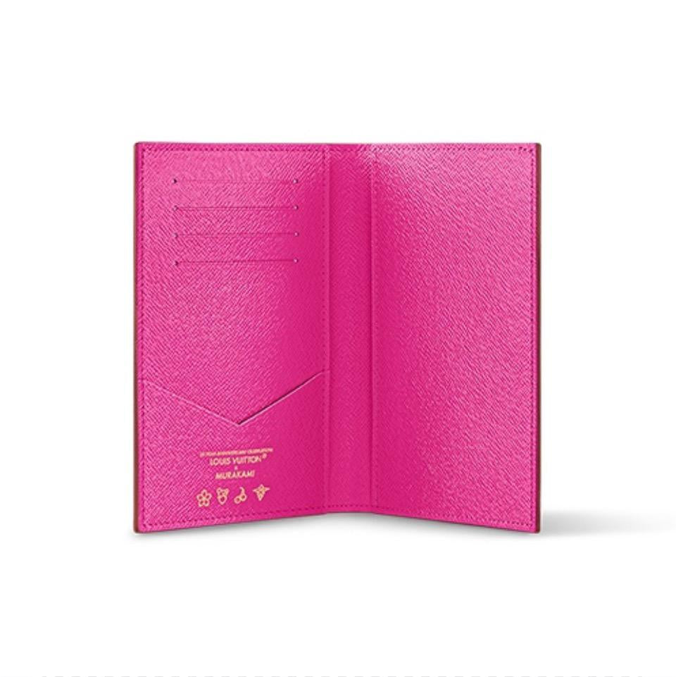 LOUIS VUITTON X TAKASHI MURAKAMI PASSPORT COVER
