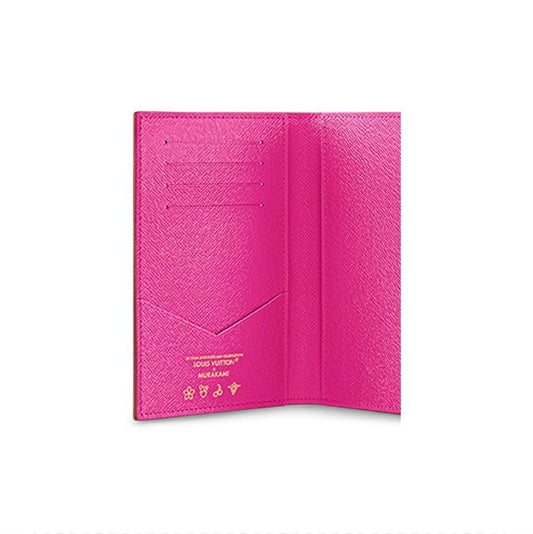 LOUIS VUITTON X TAKASHI MURAKAMI PASSPORT COVER