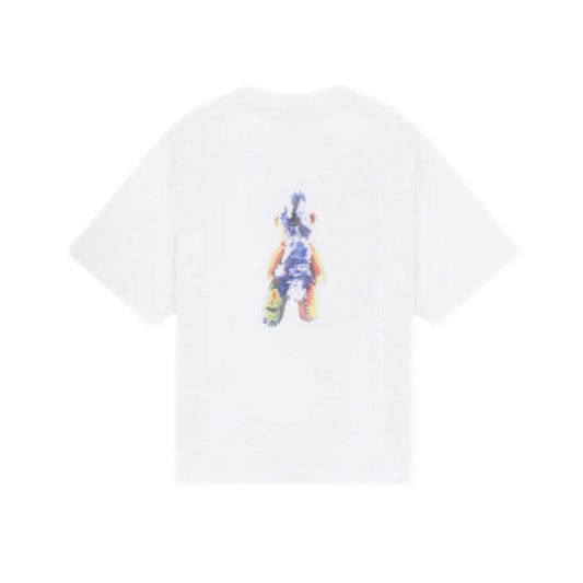 WE11DONE WHITE PUNK TEDDY TEE