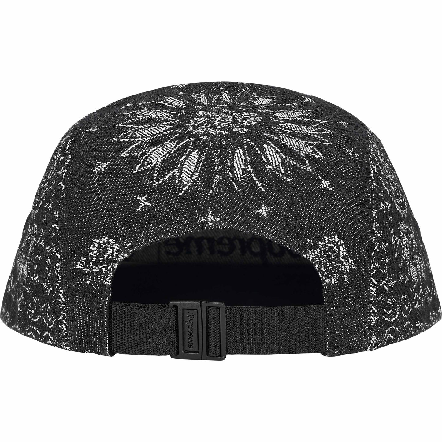 SUPREME 25SS BANDANA JACQUARD DENIM CAMP CAP