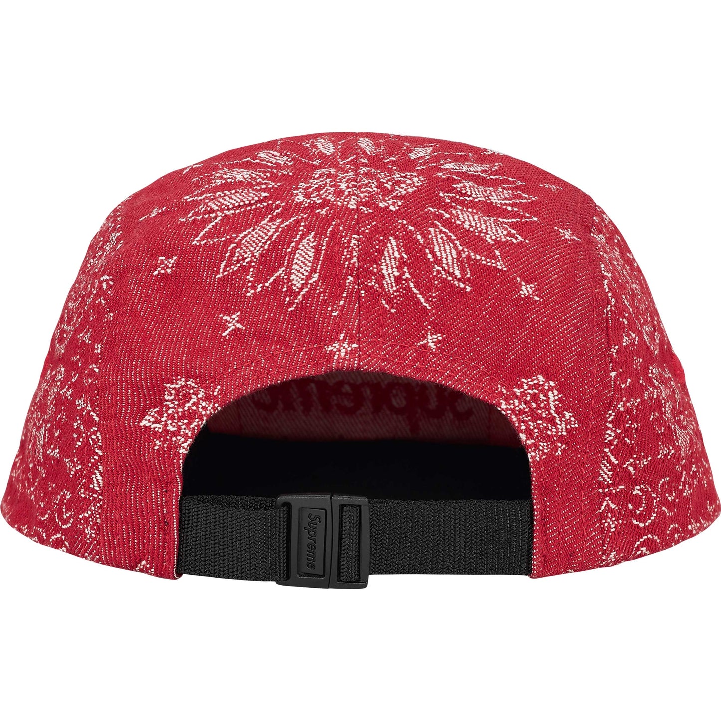 SUPREME 25SS BANDANA JACQUARD DENIM CAMP CAP