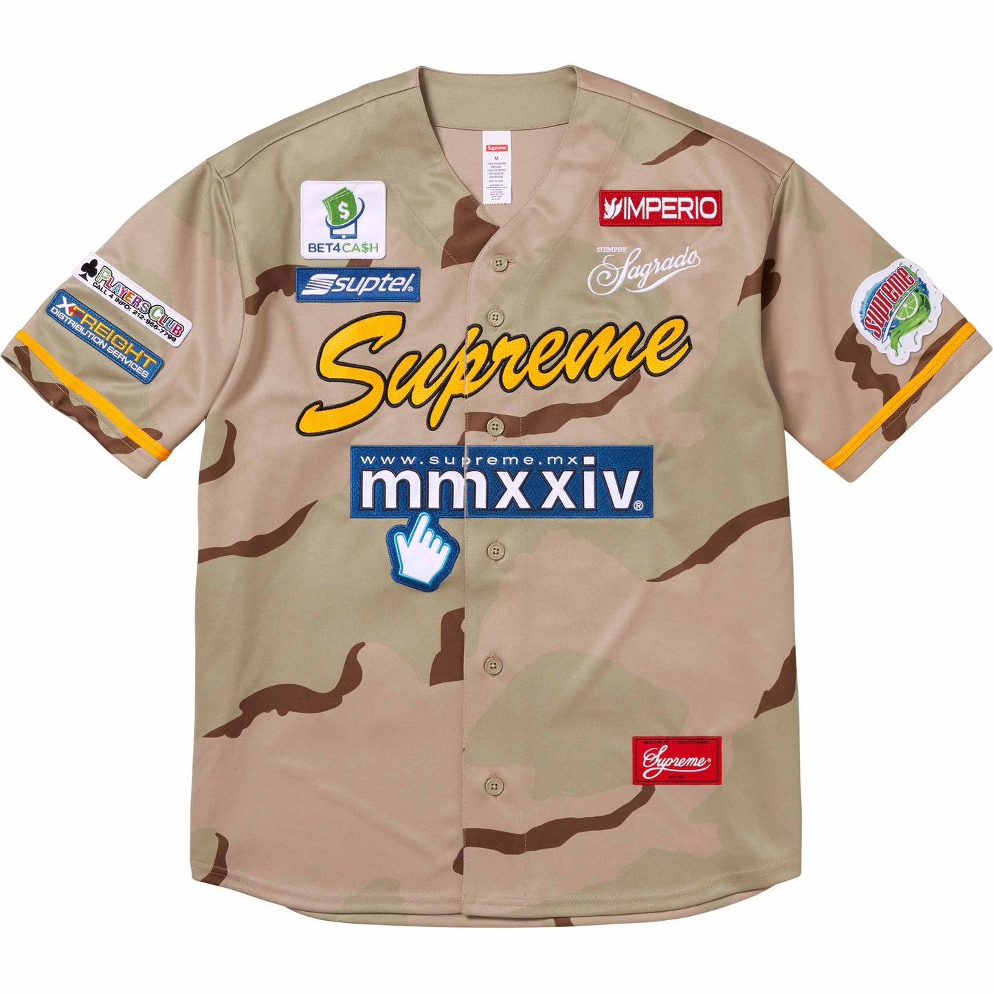 SUPREME 24SS CHOSEN ONE BASEBALL JERSEY