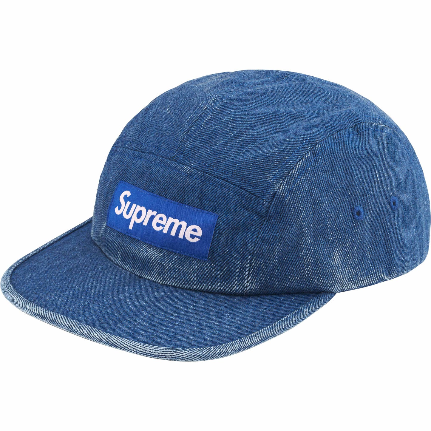 SUPREME 24SS COATED DENIM CAMP CAP