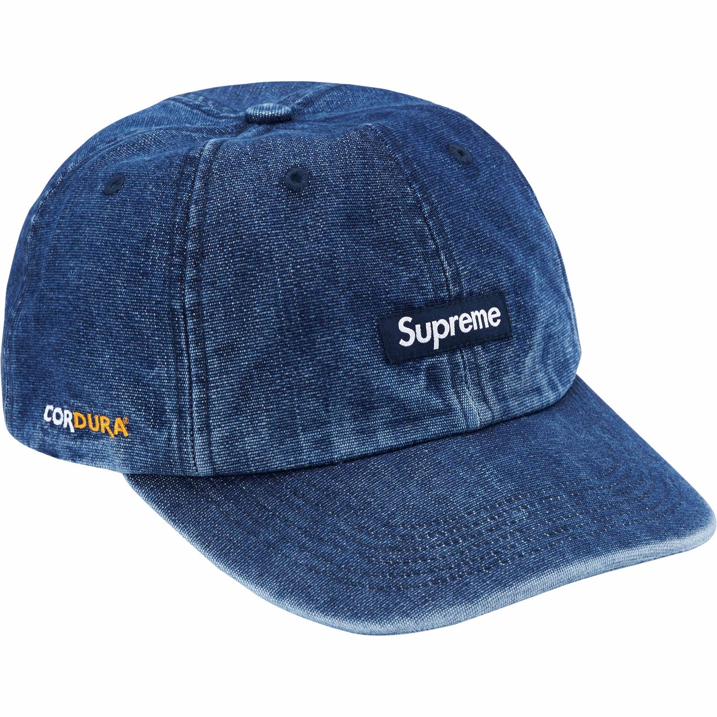 SUPREME 24SS CORDURA® DENIM SMALL BOX 6-PANEL