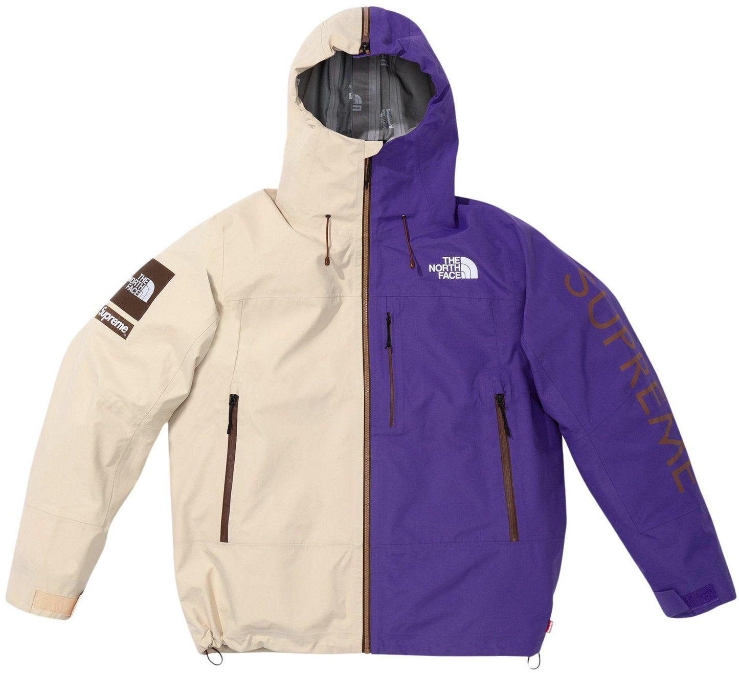 SUPREME 24SS X TNF THE NORTH FACE SPLIT TAPED SEAM SHELL JACKET