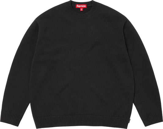 SUPREME 25FW ANGORA SCRIPT SWEATER