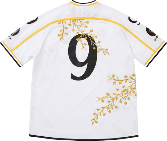SUPREME 25FW FLORAL SOCCER JERSEY