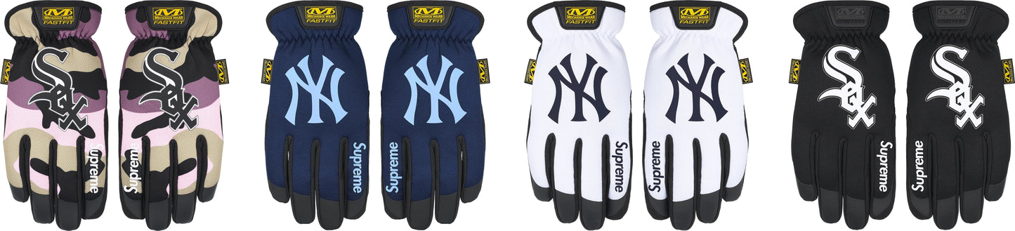 SUPREME 25FW ®MECHANIX® FASTFIT MLB TEAMS GLOVES