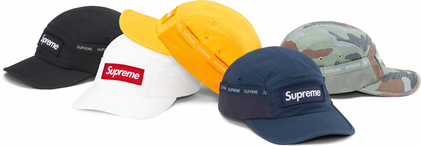 SUPREME 23FW MESH POCKET CAMP CAP