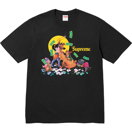 SUPREME 25FW ALL DOGS GO TO THE HEAVEN TEE