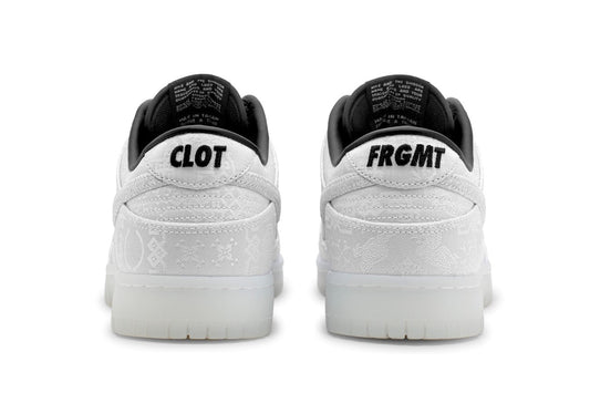 NIKE X FRAGMENT X CLOT DUNK LOW "SILK WHITE" (FN0315-110)