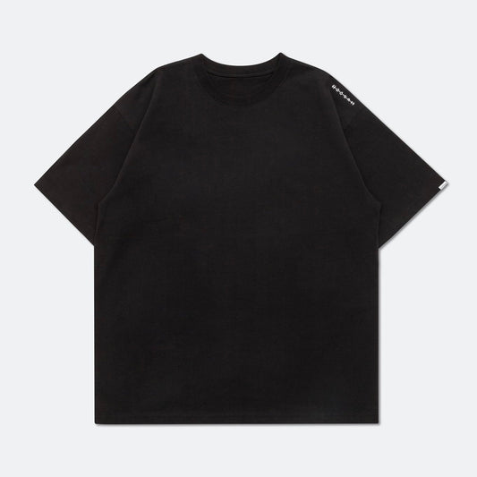 HOOGAH 23FW EMBROIDERY BALLON S/S TEE "BLACK"