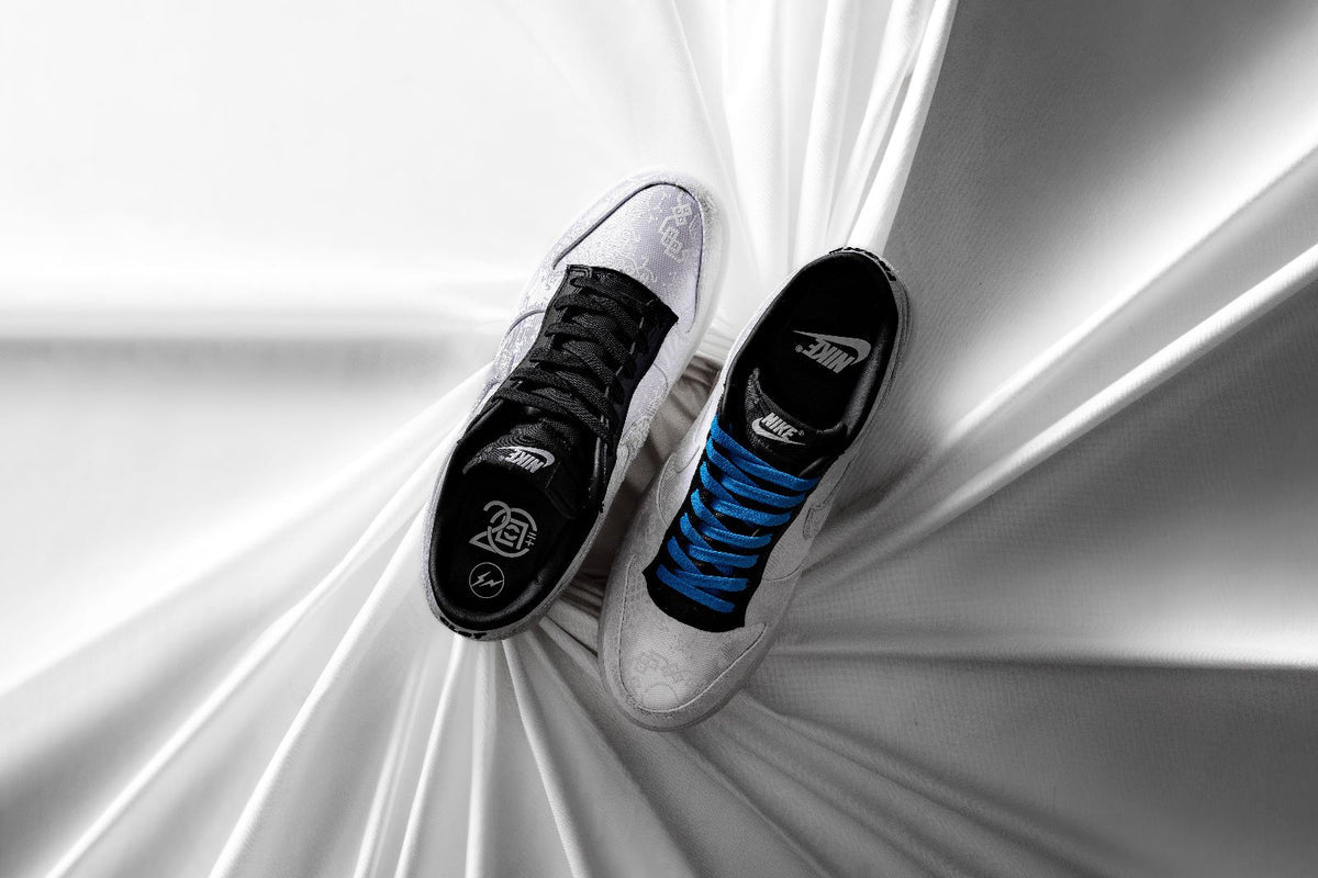 NIKE X FRAGMENT X CLOT DUNK LOW "SILK WHITE" (FN0315-110)