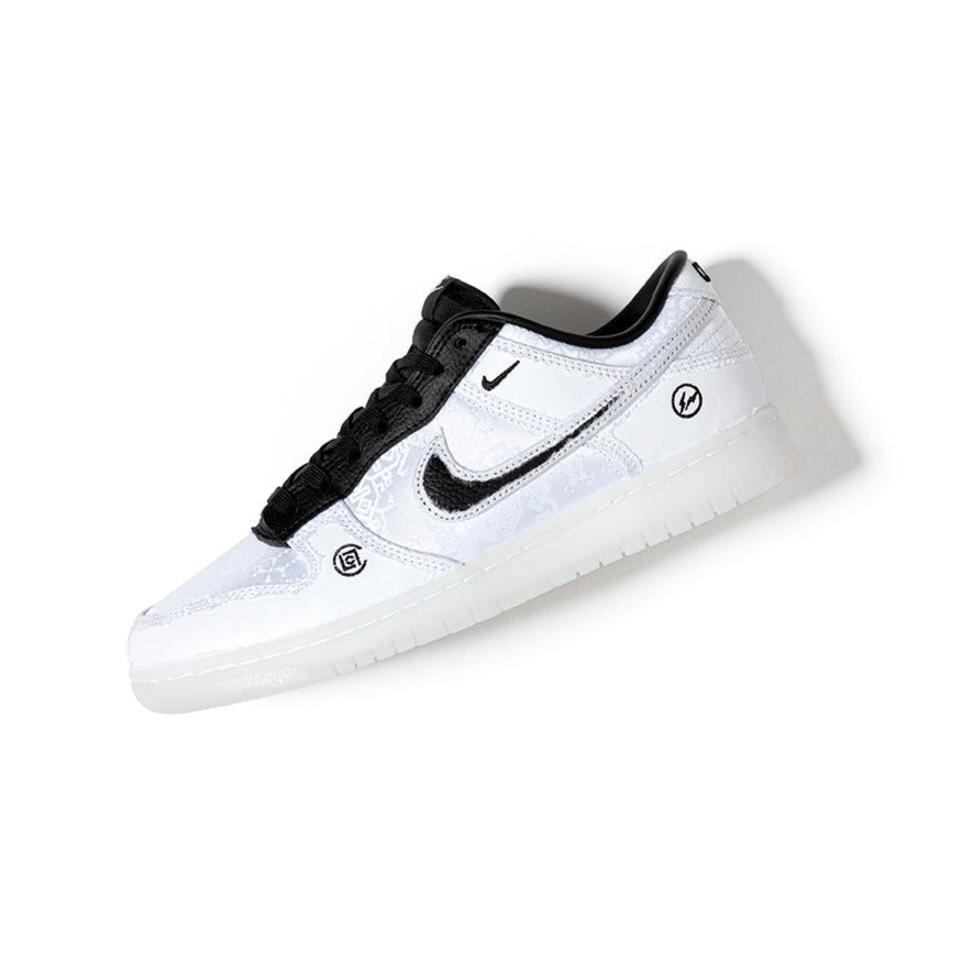NIKE X FRAGMENT X CLOT DUNK LOW "SILK WHITE" (FN0315-110)
