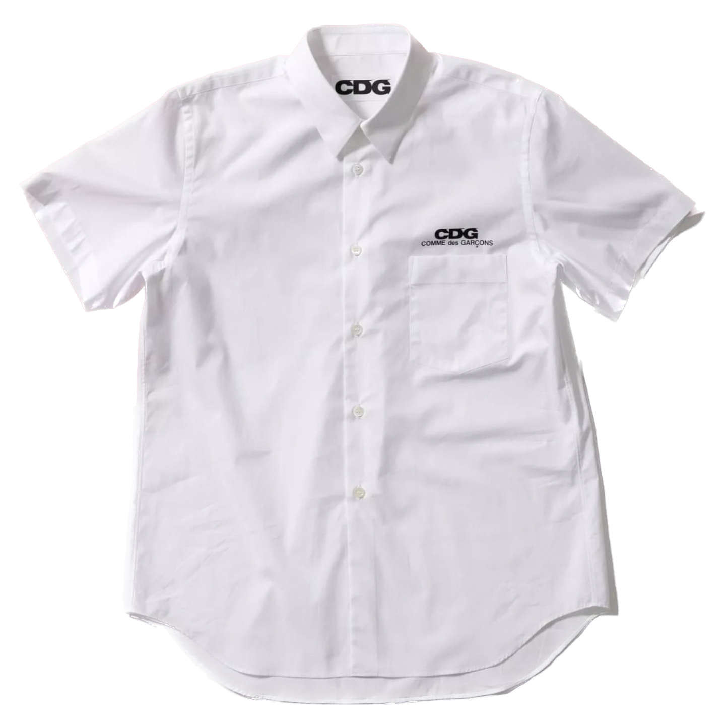 COMME DES GARCONS CDG LOGO SHIRT SHORT-SLEEVED SHIRT