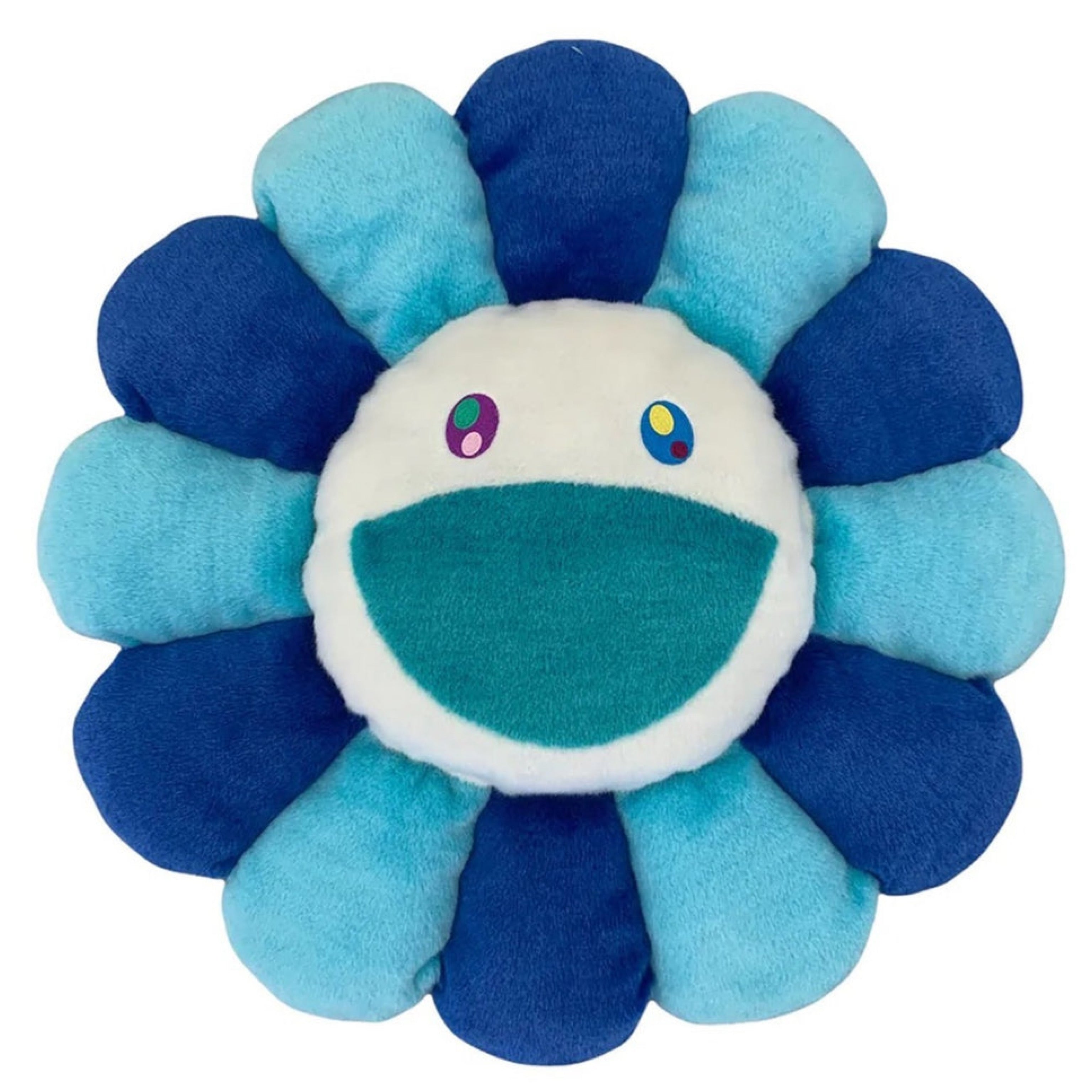 村上隆-KAIKAI KIKI MURAKAMI FLOWER CUSHION TURQUOISE