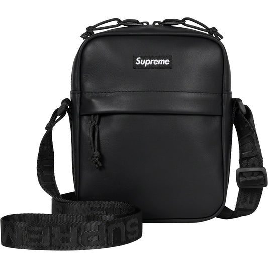 SUPREME 23FW LEATHER SHOULDER BAG