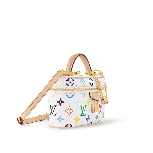 LOUIS VUITTON X TAKASHI MURAKAMI VANITY CHAIN POUCH (M13662)
