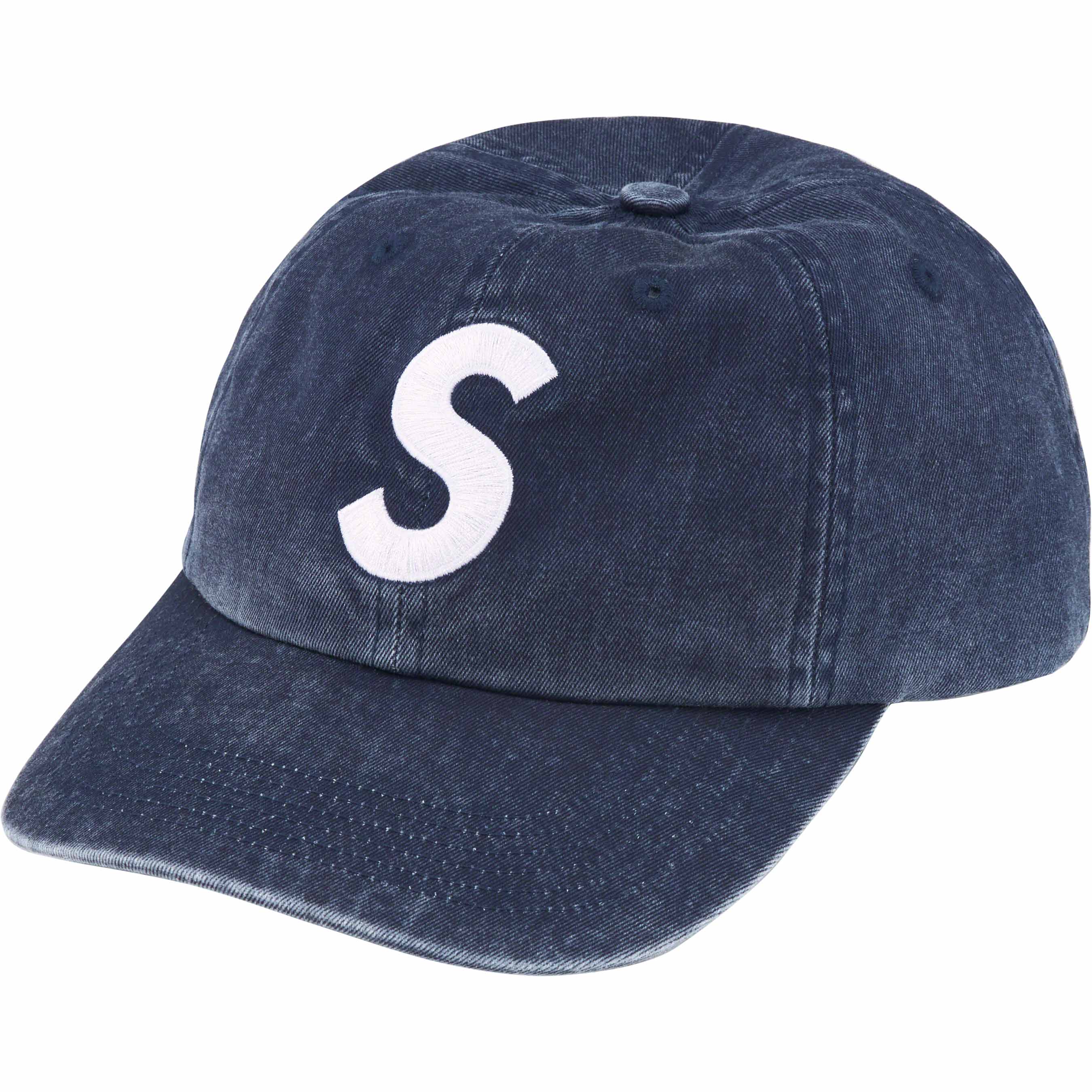 SUPREME 23FW PIGMENT PRINT S LOGO 6-PANEL