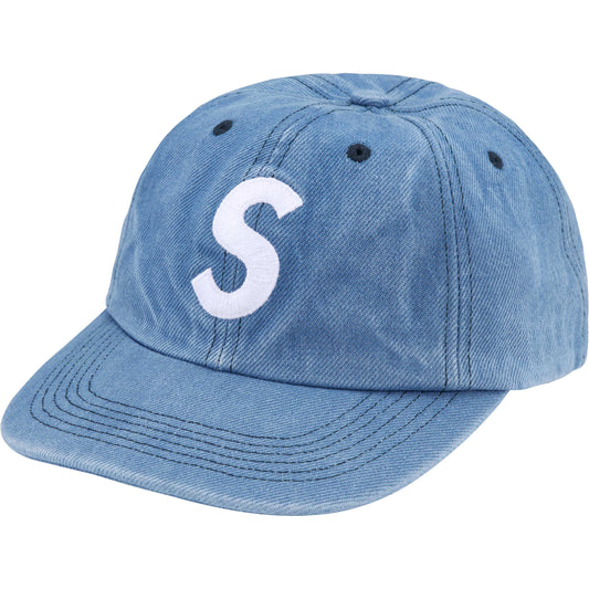 SUPREME 24FW PIGMENT S LOGO PANEL CAP