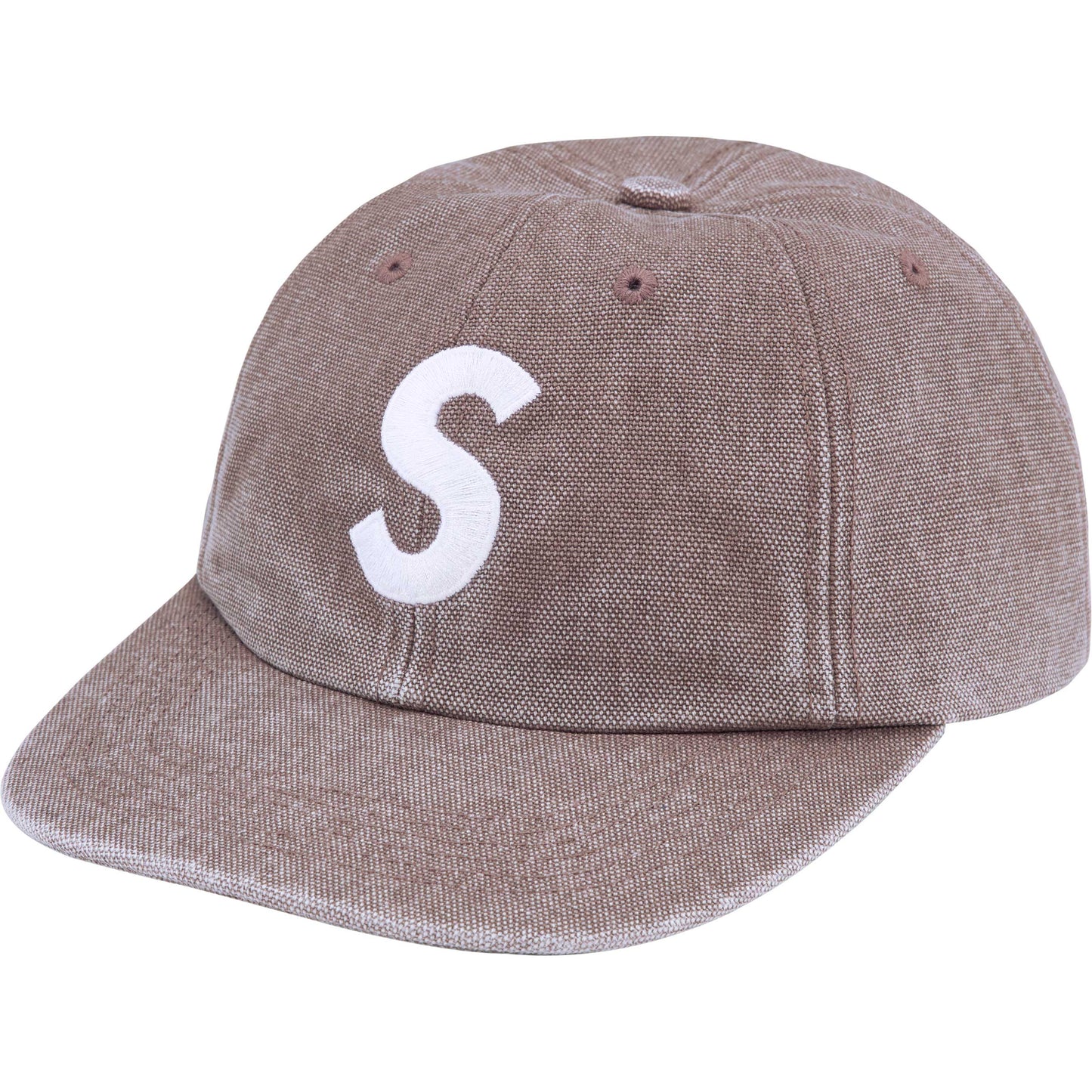 SUPREME 24FW PIGMENT S LOGO PANEL CAP