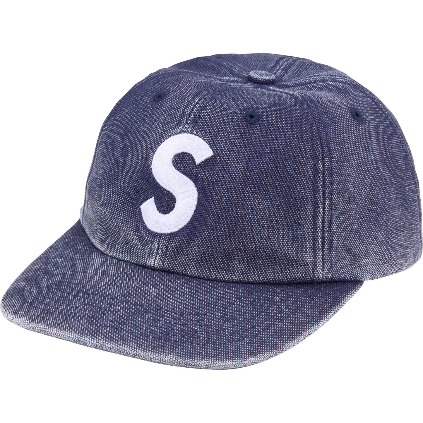 SUPREME 24FW PIGMENT S LOGO PANEL CAP
