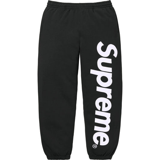 SUPREME 24FW SATIN APPLIQUE SWEATPANT