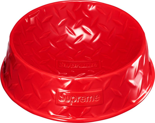 SUPREME 23SS DIAMOND PLATE DOG BOWL