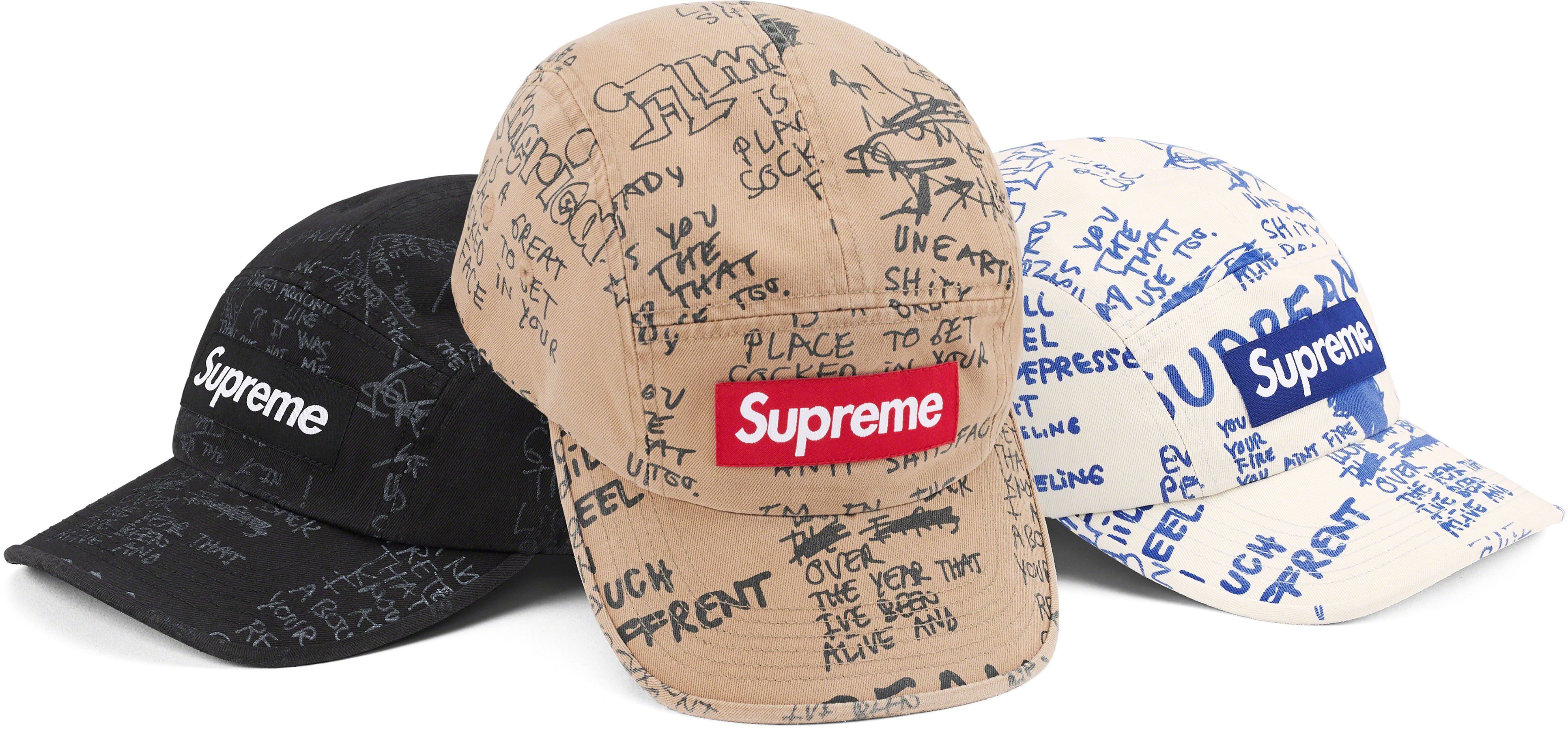 メンズSupreme Gonz Poems Camp Cap Black - キャップ