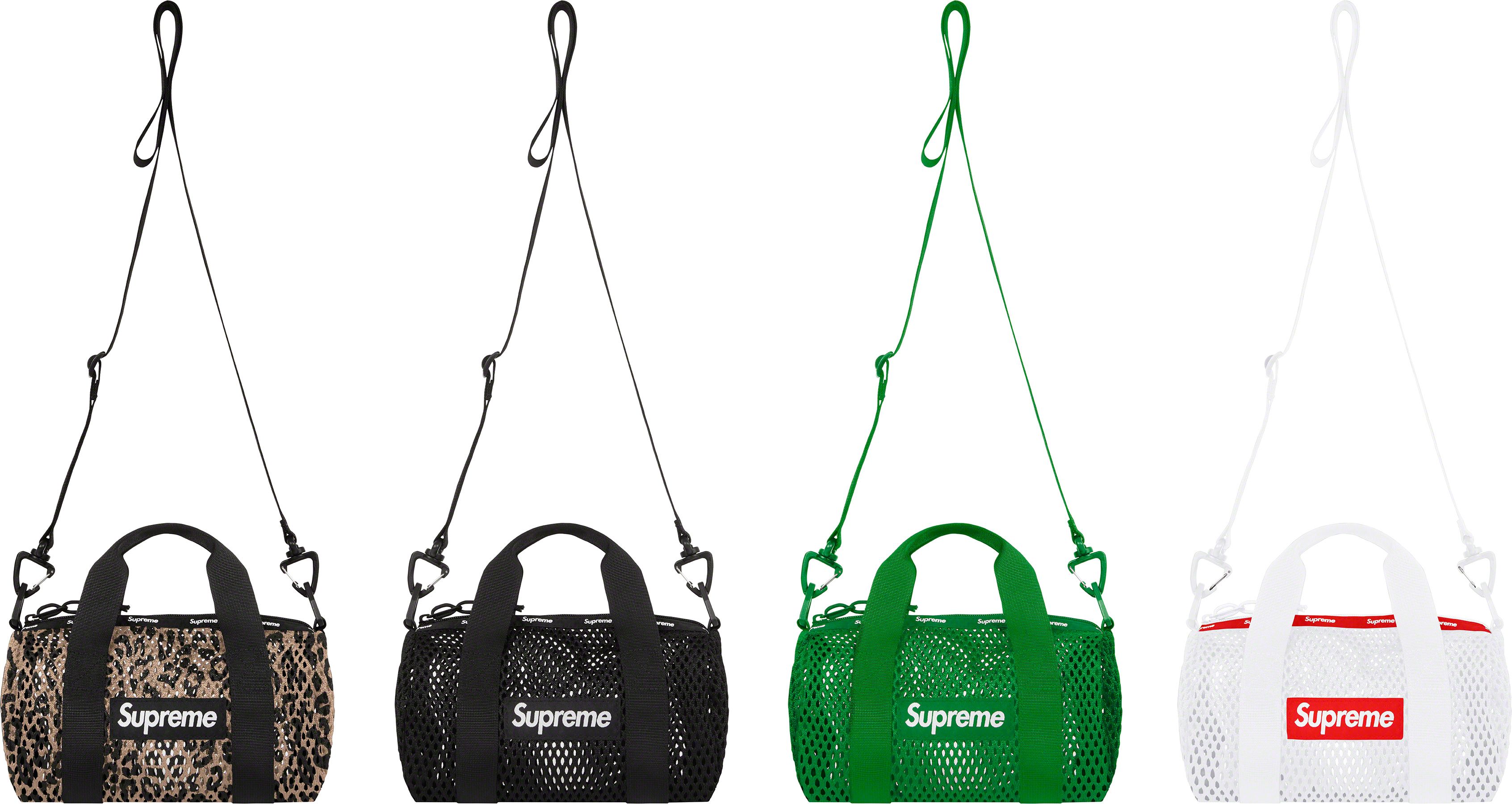 SUPREME 23SS MESH MINI DUFFLE BAG – CONCEPTSTOREHK